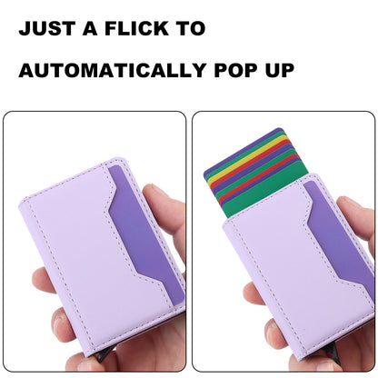 RFID Blocking Phone Case for Samsung Galaxy A54 5G , Kickstand Cover with Detachable Pop-Up Card Holder