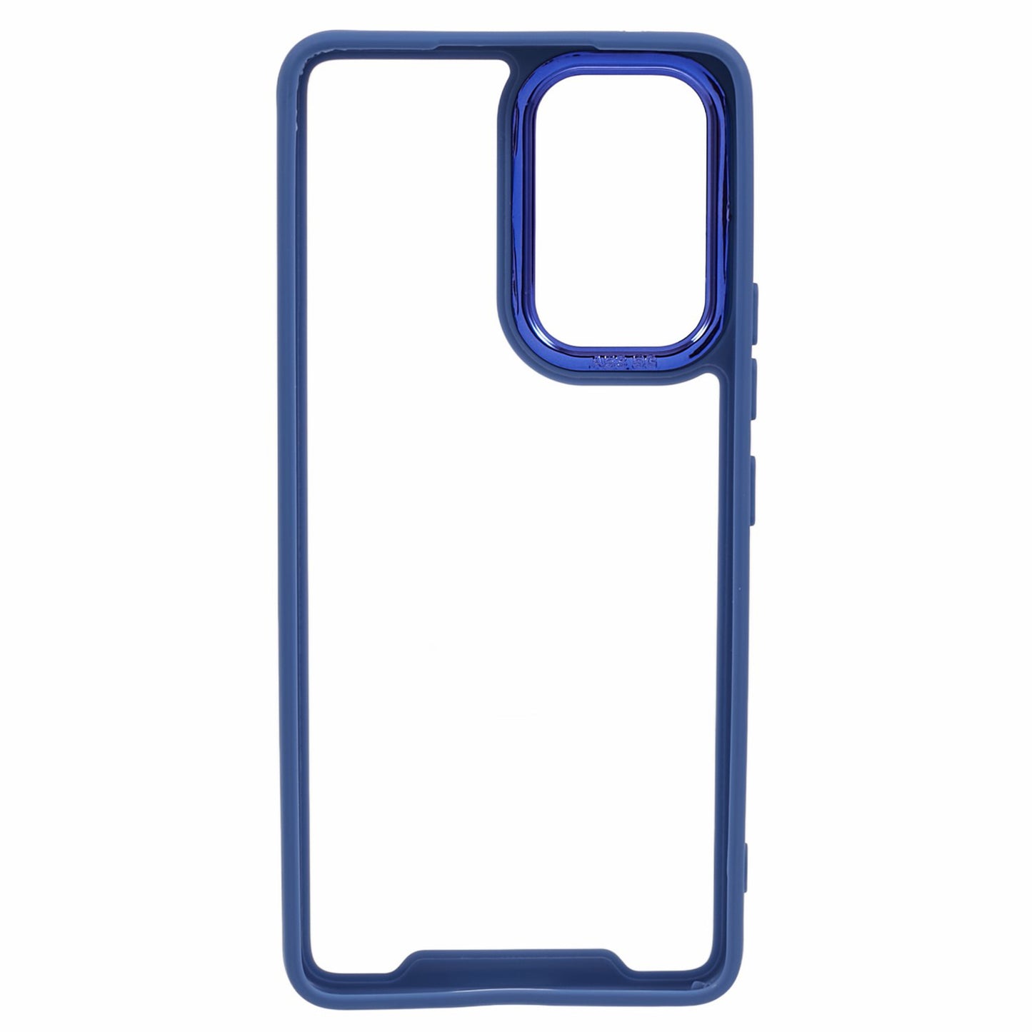 Transparent Case for Samsung Galaxy A33 5G ,  Electroplating Lens Frame TPU + Acrylic Phone Cover