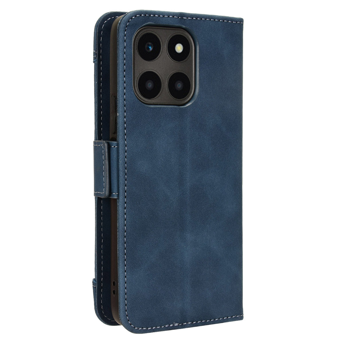 For Honor X6a 4G Multiple Card Slots Leather Phone Case Drop-proof Wallet Stand Cover