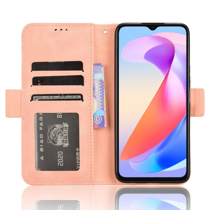 For Honor X6a 4G Multiple Card Slots Leather Phone Case Drop-proof Wallet Stand Cover