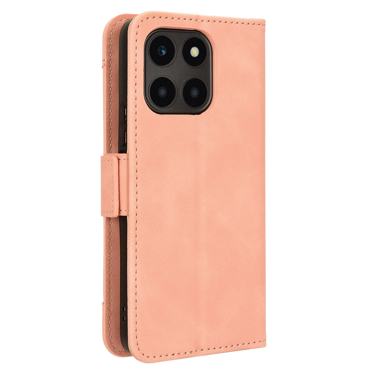 For Honor X6a 4G Multiple Card Slots Leather Phone Case Drop-proof Wallet Stand Cover