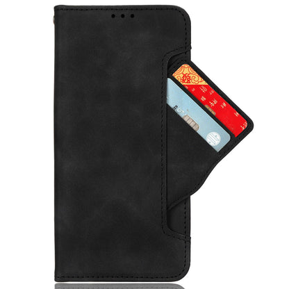 For Huawei Mate 60 Pro Multiple Card Slots PU Leather Phone Case Wallet Stand Protective Cover
