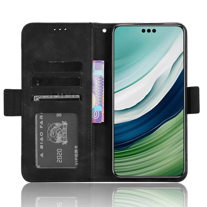 For Huawei Mate 60 Pro Multiple Card Slots PU Leather Phone Case Wallet Stand Protective Cover