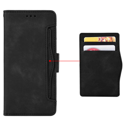For Huawei Mate 60 Pro Multiple Card Slots PU Leather Phone Case Wallet Stand Protective Cover