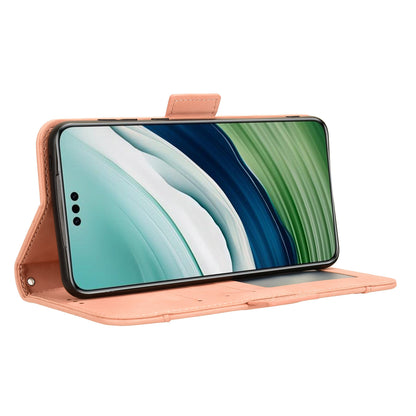 For Huawei Mate 60 Pro Multiple Card Slots PU Leather Phone Case Wallet Stand Protective Cover
