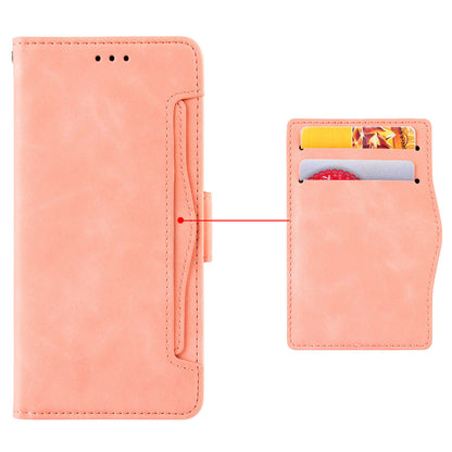 For Huawei Mate 60 Pro Multiple Card Slots PU Leather Phone Case Wallet Stand Protective Cover