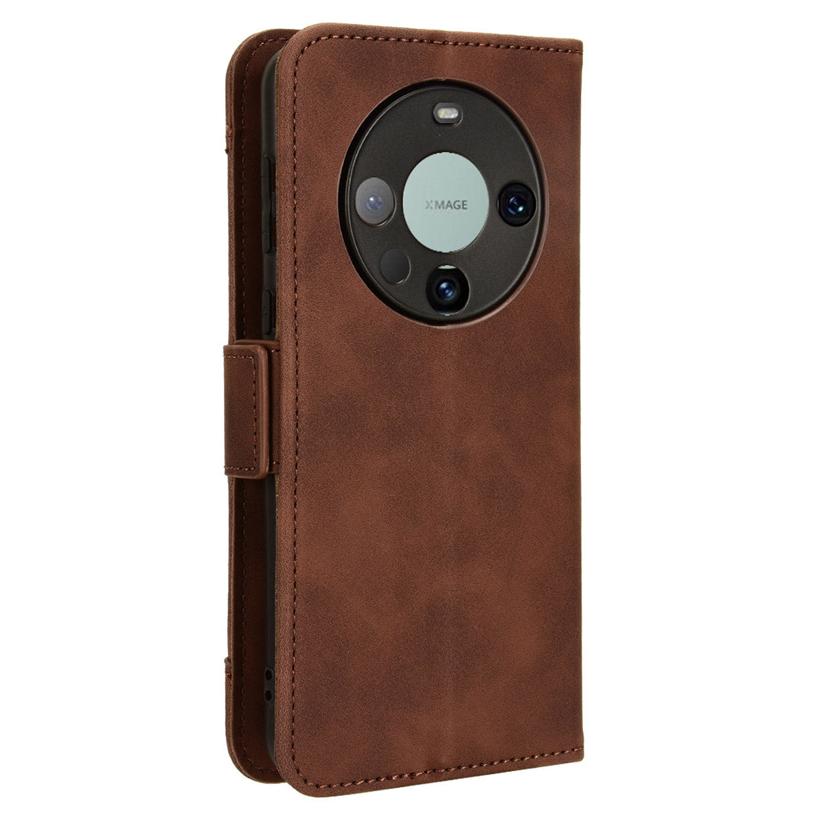 For Huawei Mate 60 Pro Multiple Card Slots PU Leather Phone Case Wallet Stand Protective Cover