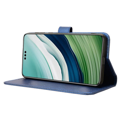 For Huawei Mate 60 Pro PU Leather Phone Case Stand Diamond Texture Protective Phone Cover
