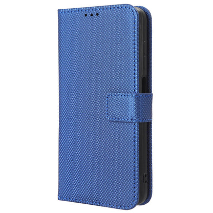 For Huawei Mate 60 Pro PU Leather Phone Case Stand Diamond Texture Protective Phone Cover