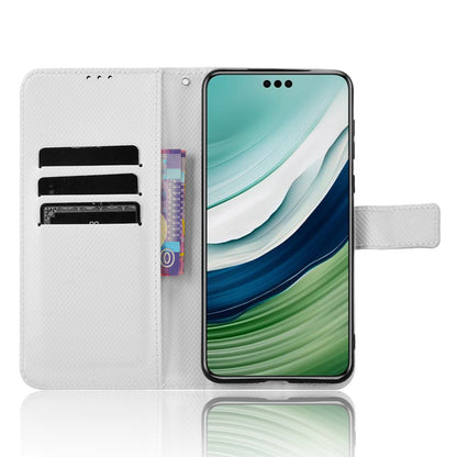 For Huawei Mate 60 Pro PU Leather Phone Case Stand Diamond Texture Protective Phone Cover