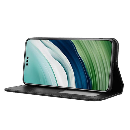 For Huawei Mate 60 Retro PU Leather Case Magnetic Auto-absorbed Wallet Stand Phone Cover