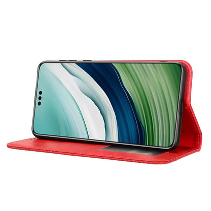 For Huawei Mate 60 Retro PU Leather Case Magnetic Auto-absorbed Wallet Stand Phone Cover