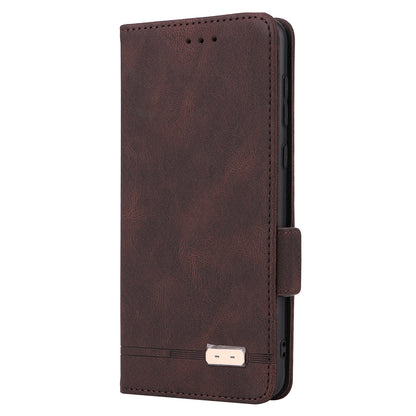 For Huawei Mate 60 Pro Hardware Decor Stand Phone Case PU Leather Wallet Cover