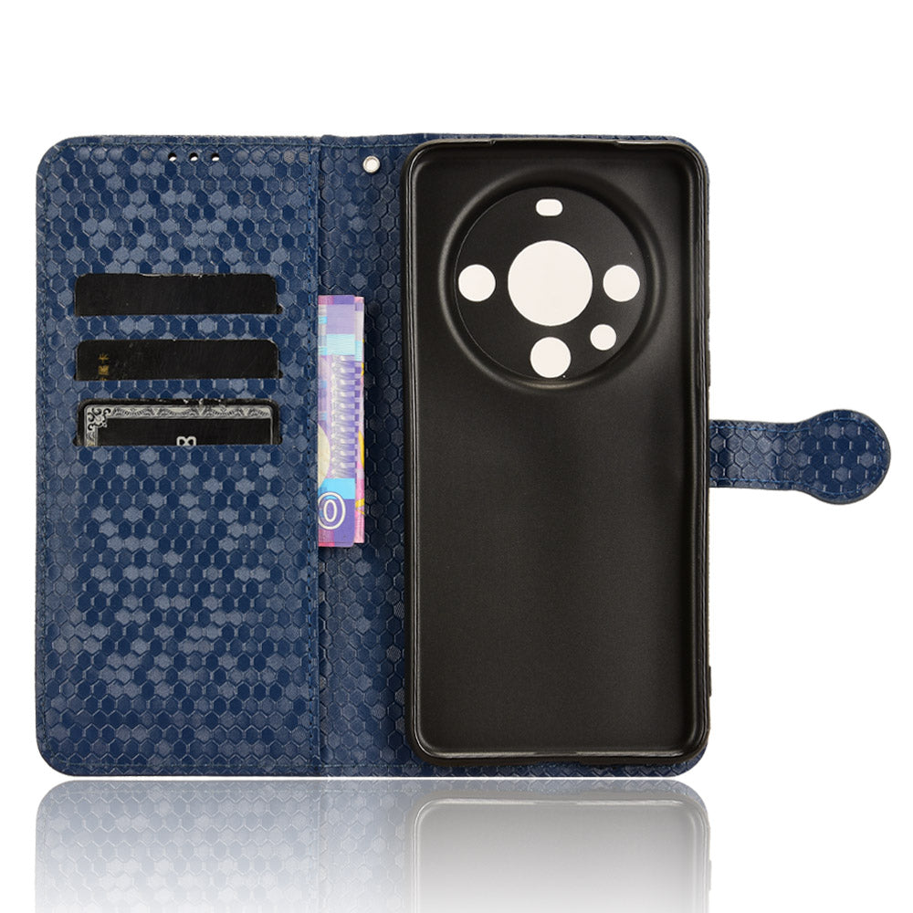 For Huawei Mate 60 Pro PU Leather Anti-drop Phone Case Imprinted Wallet Stand Cover