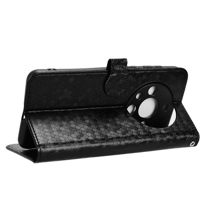 For Huawei Mate 60 Pro PU Leather Anti-drop Phone Case Imprinted Wallet Stand Cover