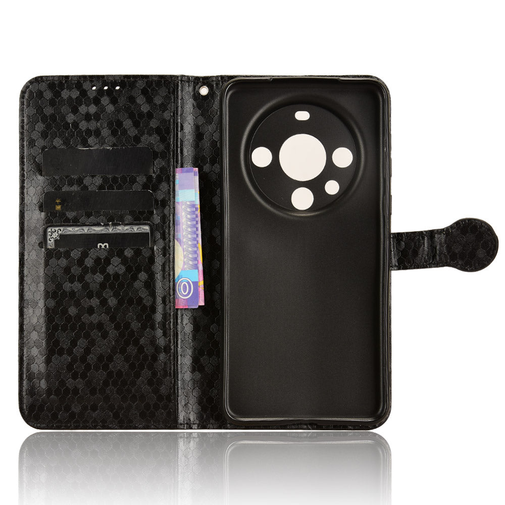 For Huawei Mate 60 Pro PU Leather Anti-drop Phone Case Imprinted Wallet Stand Cover