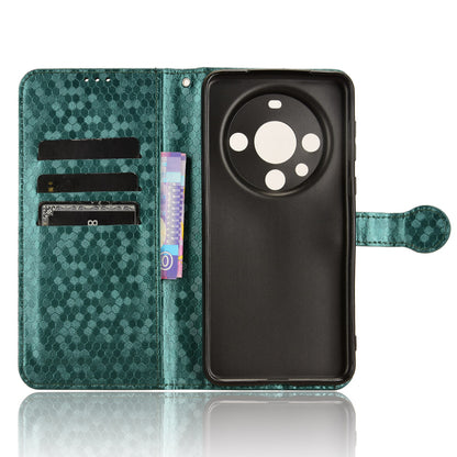 For Huawei Mate 60 Pro PU Leather Anti-drop Phone Case Imprinted Wallet Stand Cover