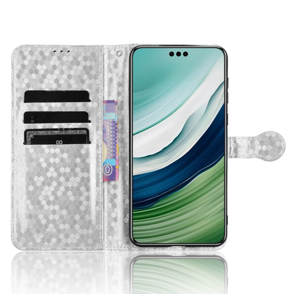 For Huawei Mate 60 Pro PU Leather Anti-drop Phone Case Imprinted Wallet Stand Cover