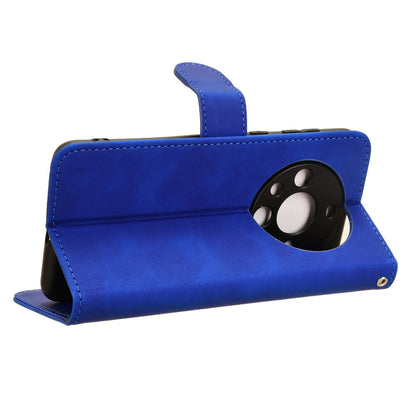 For Huawei Mate 60 PU Leather Wallet Stand Case Skin-touch Drop Protection Phone Cover