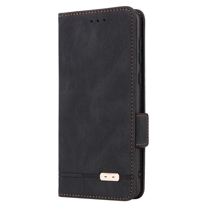 For Huawei Mate 60 PU Leather Protective Cover Hardware Decor Wallet Stand Phone Case