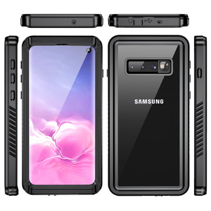 FS Series For Samsung Galaxy S10 5G Snorkeling Underwater Case IP68 Waterproof Dustproof Clear Phone Cover