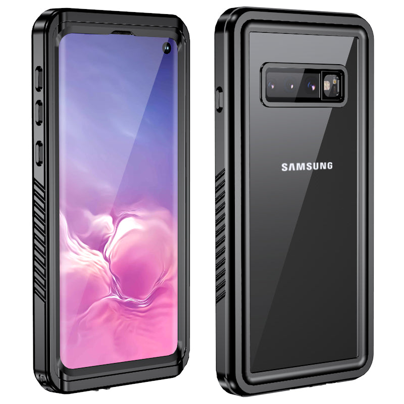 FS Series For Samsung Galaxy S10 5G Snorkeling Underwater Case IP68 Waterproof Dustproof Clear Phone Cover