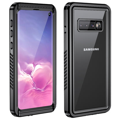 FS Series For Samsung Galaxy S10 5G Snorkeling Underwater Case IP68 Waterproof Dustproof Clear Phone Cover