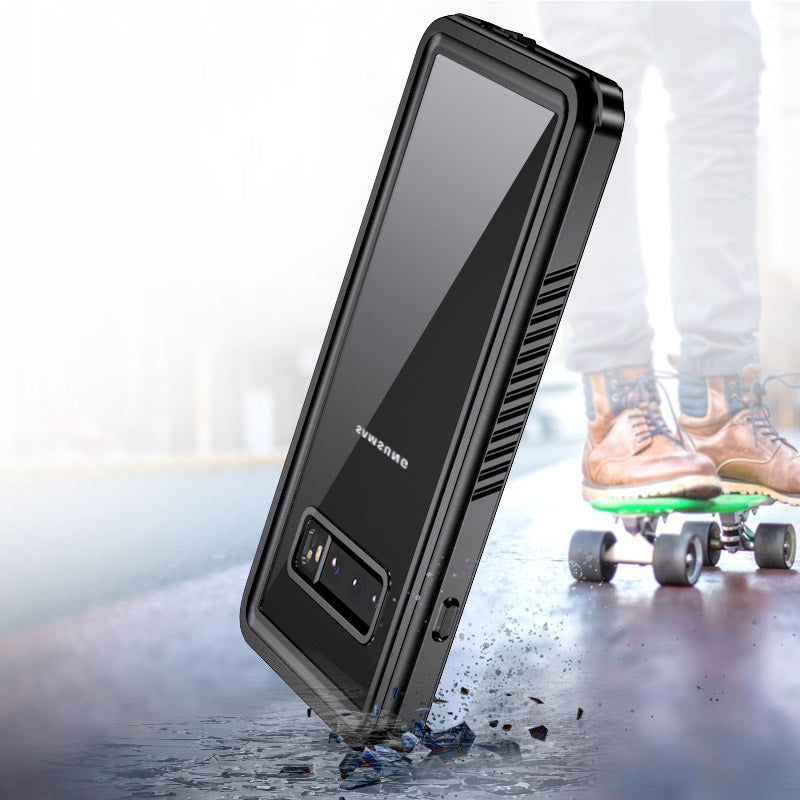 FS Series For Samsung Galaxy S10 5G Snorkeling Underwater Case IP68 Waterproof Dustproof Clear Phone Cover