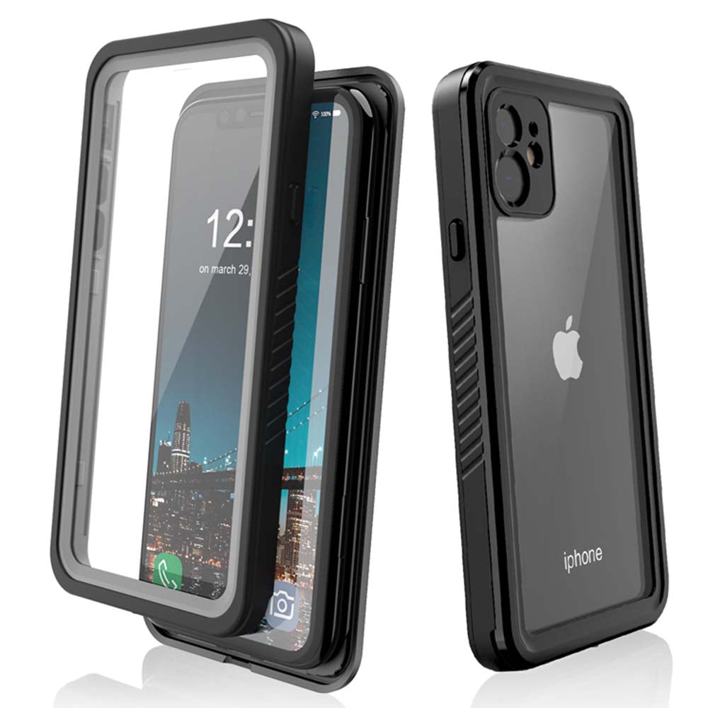 FS Series For iPhone 11 Waterproof Case Dustproof IP68 Underwater Full Body Sealed Clear Phone Cover