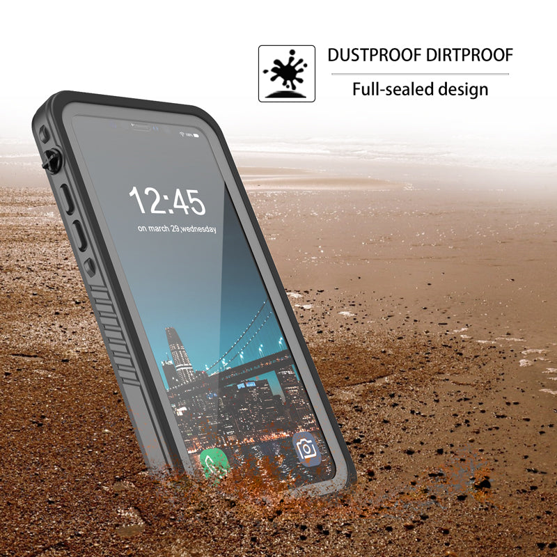 FS Series For iPhone 11 Waterproof Case Dustproof IP68 Underwater Full Body Sealed Clear Phone Cover
