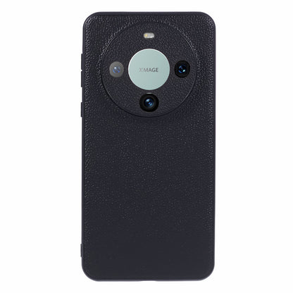 For Huawei Mate 60 Pro Case PC TPU Cell Phone Cover Litchi Texture Back Shell