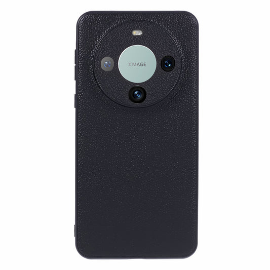 For Huawei Mate 60 Pro Case PC TPU Cell Phone Cover Litchi Texture Back Shell