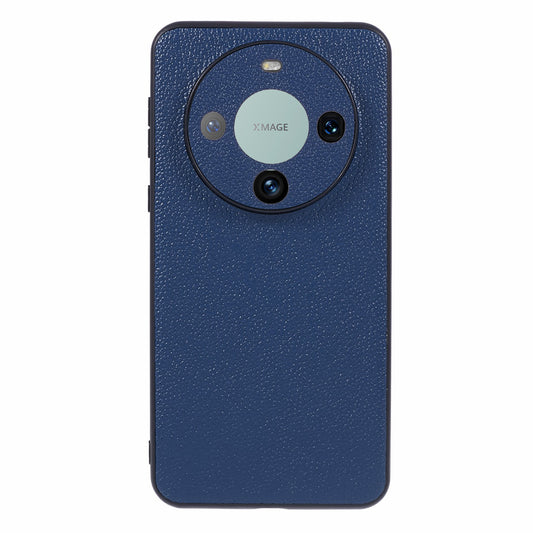 For Huawei Mate 60 Pro Case PC TPU Cell Phone Cover Litchi Texture Back Shell