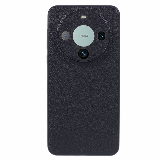 For Huawei Mate 60 Case Litchi Texture Shockproof PC TPU Phone Back Cover