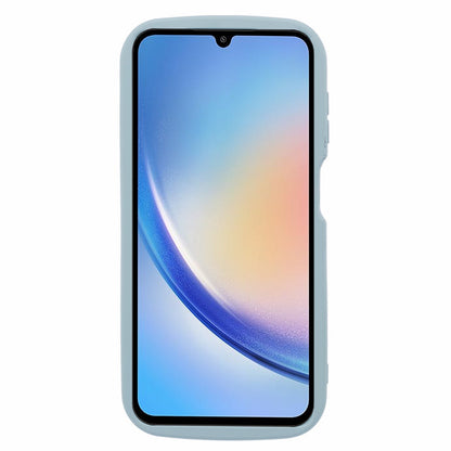 For Samsung Galaxy A34 5G Case Candy Color Anti-scratch Soft TPU Rubberized Phone Cover