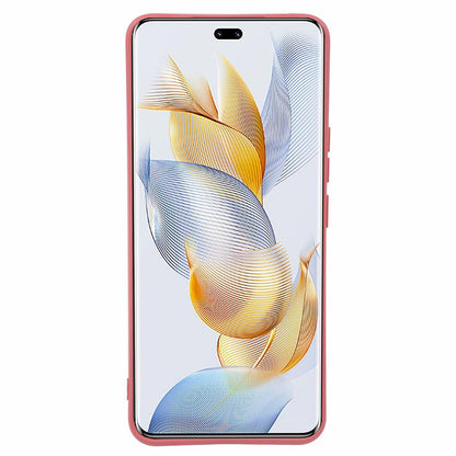 For Honor 90 Pro Case Fiber Lining Rubberized TPU Anti-Slip Phone Cover