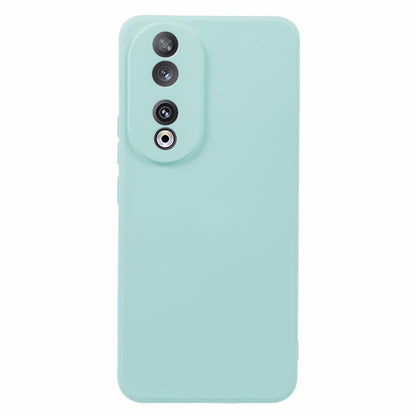For Honor 90 Pro Case Fiber Lining Rubberized TPU Anti-Slip Phone Cover