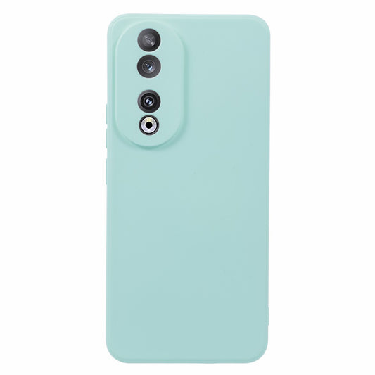 For Honor 90 Pro Case Fiber Lining Rubberized TPU Anti-Slip Phone Cover