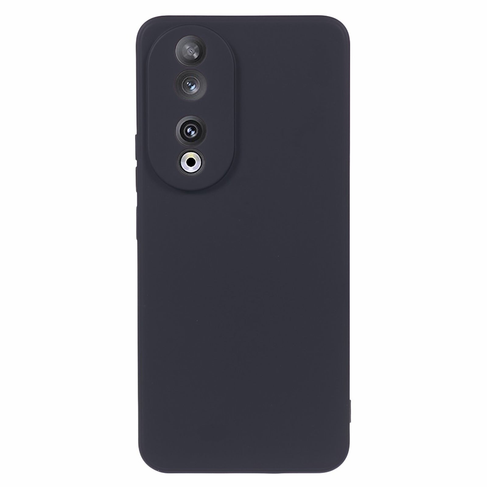 For Honor 90 Pro Case Fiber Lining Rubberized TPU Anti-Slip Phone Cover