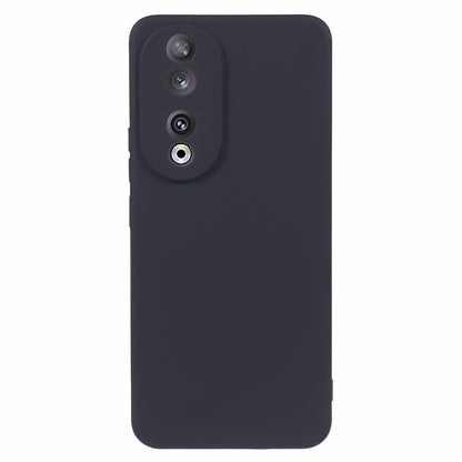 For Honor 90 Pro Case Fiber Lining Rubberized TPU Anti-Slip Phone Cover