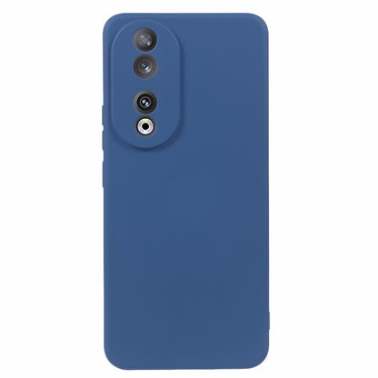 For Honor 90 Pro Case Fiber Lining Rubberized TPU Anti-Slip Phone Cover