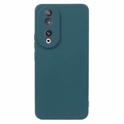 For Honor 90 Pro Case Fiber Lining Rubberized TPU Anti-Slip Phone Cover
