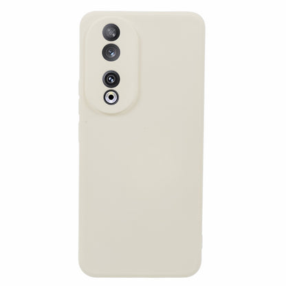 For Honor 90 Pro Case Fiber Lining Rubberized TPU Anti-Slip Phone Cover