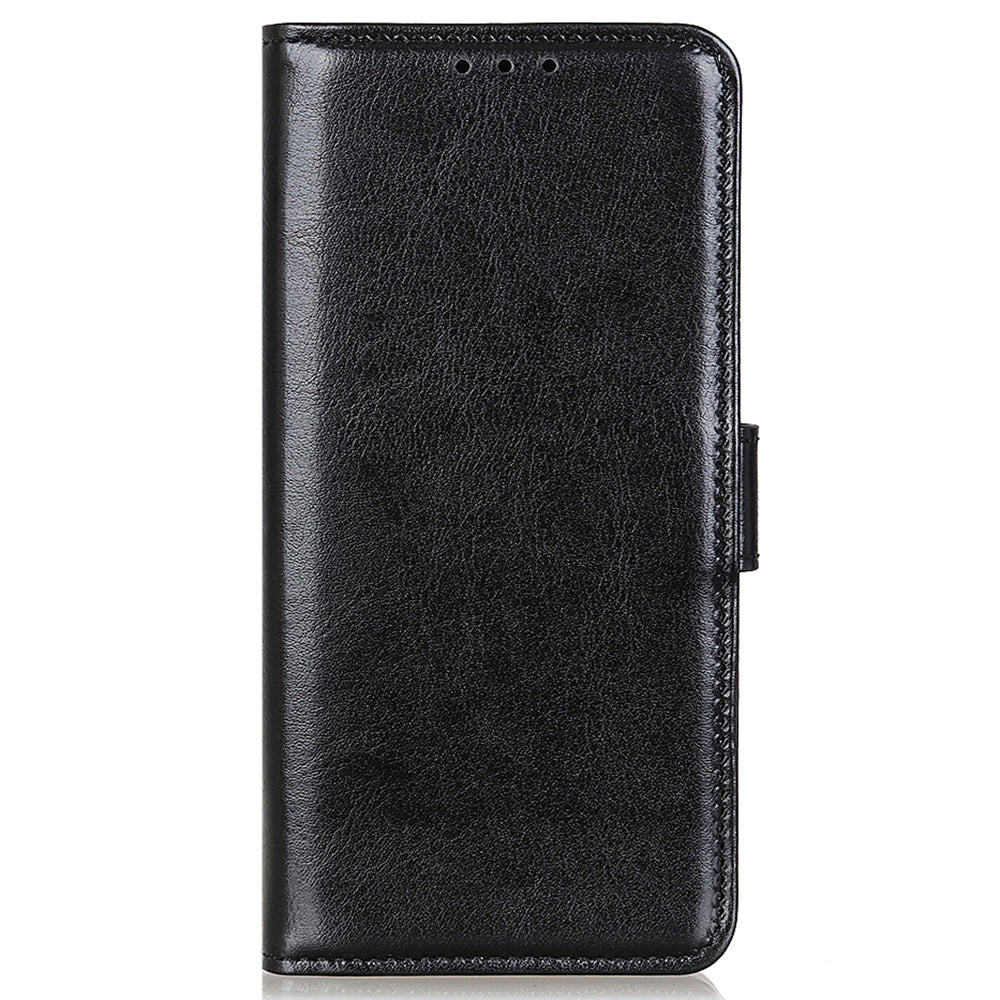 For Huawei Mate 60 PU Leather Wallet Phone Case Crazy Horse Texture Stand Cover