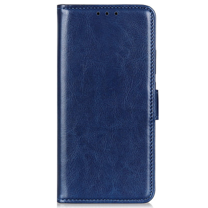 For Huawei Mate 60 PU Leather Wallet Phone Case Crazy Horse Texture Stand Cover