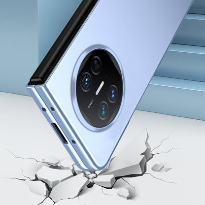 For Huawei Mate X5 Hard PC Phone Drop Protection Case Folding Phone Cover with Tempered Glass Film