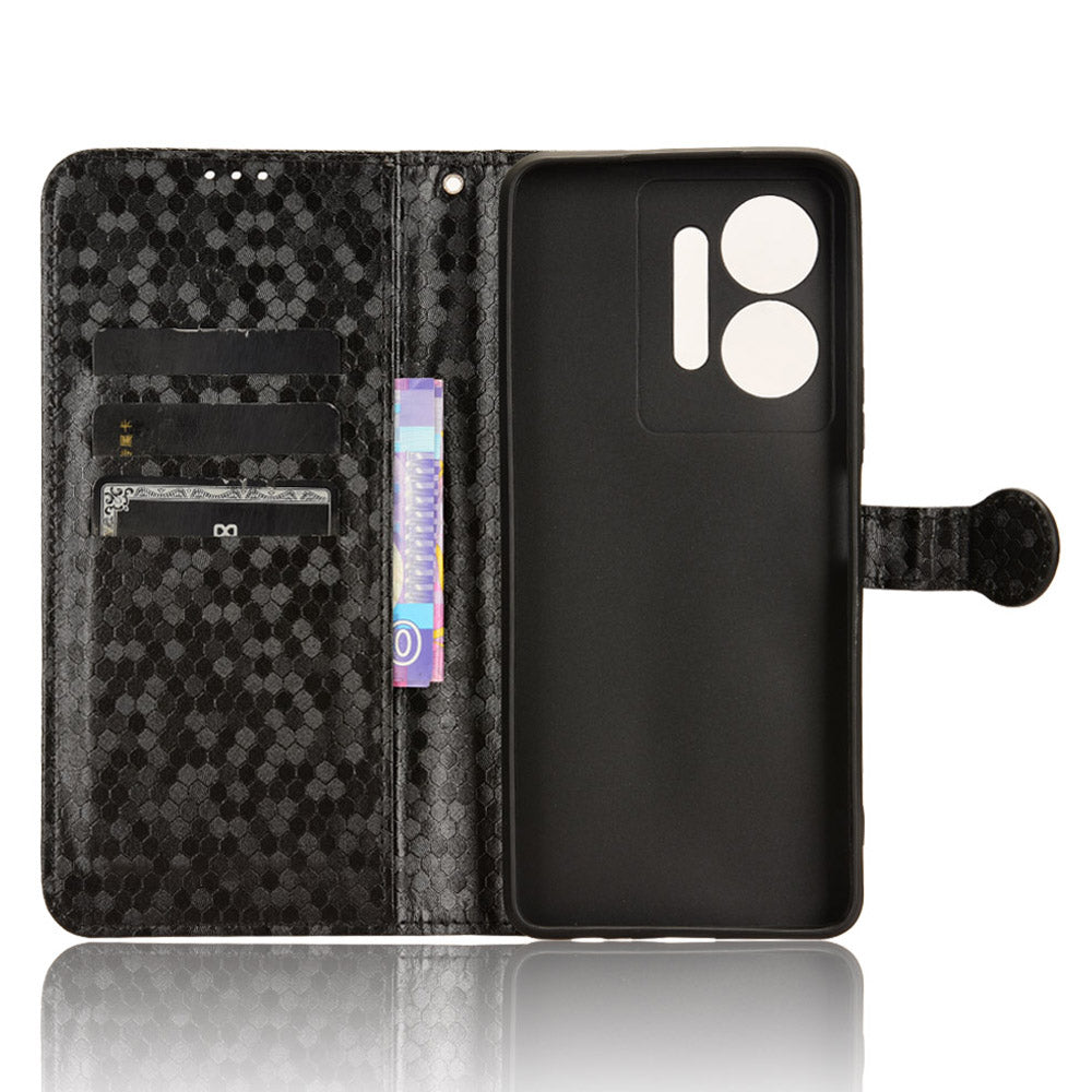 For Infinix Hot 30 5G Imprinted Wallet Phone Cover Anti-scratch PU Leather Stand Case