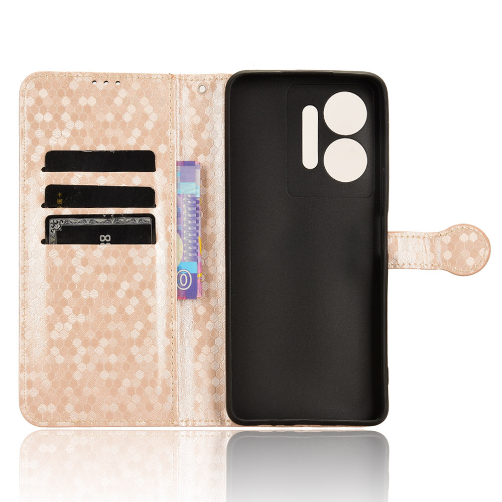 For Infinix Hot 30 5G Imprinted Wallet Phone Cover Anti-scratch PU Leather Stand Case