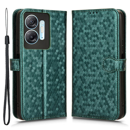 For Infinix Hot 30 5G Imprinted Wallet Phone Cover Anti-scratch PU Leather Stand Case