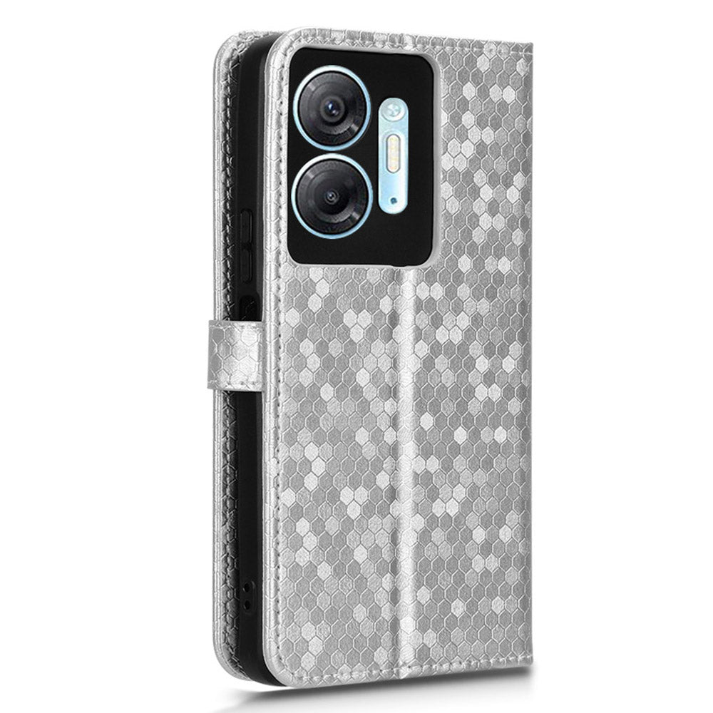 For Infinix Hot 30 5G Imprinted Wallet Phone Cover Anti-scratch PU Leather Stand Case